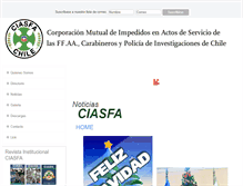 Tablet Screenshot of ciasfa.cl